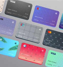 各国信用卡、银行卡模板素材 – Sketch 模板设计素材下载