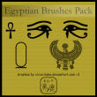 埃及风格的图案装饰Photoshop笔刷下载