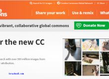 免费商用图片搜索引擎 Creative Commons 正式上线