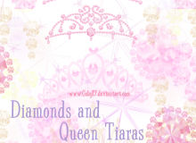 钻石皇冠、钻石饰品图案PS笔刷素材