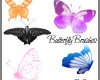 蝴蝶图案、昆虫蝴蝶PS笔刷下载