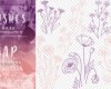 10种植物花纹图案、手绘鲜花花纹PS笔刷素材