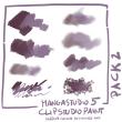 CG插画专用笔刷 clip studio paint 绘画软件笔刷素材（非PS笔刷，CSP画笔）