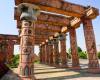 古埃及走廊柱子背景 – 免费商用图库