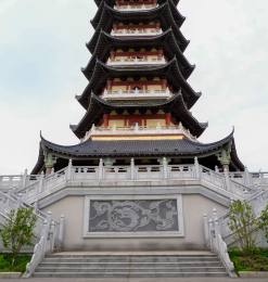 9层宝塔、中国传统风格塔类建筑背景图片下载  –  免费商用