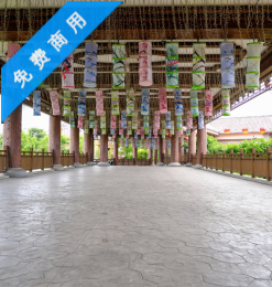 中式走廊背景图片下载 – 免费商用图库