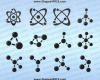 原子图形、分子结构photoshop自定义形状素材 .csh 下载