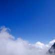 雪山云海背景免费商用照片