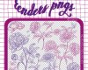 18种手绘精美的的鲜花花朵图案PS笔刷（PNG图片格式）