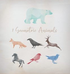 几何动物笔刷